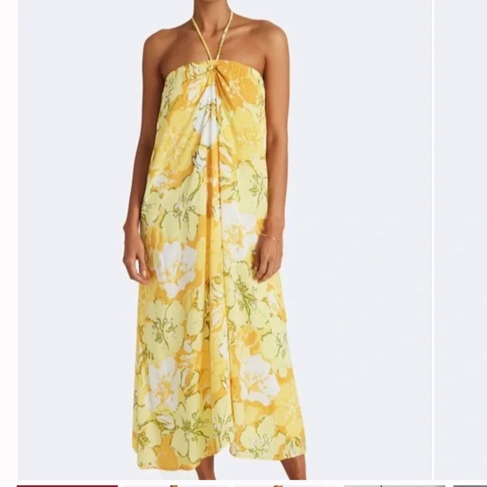 Faithful the Brand Asturias Midi Dress  Loretta Floral Print  Medium